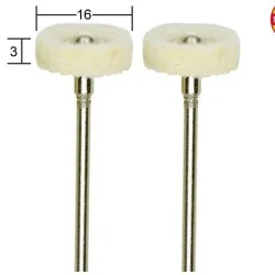 Disc felt polisher, 16x3mm, 2 pieces Proxxon - PRX-28803