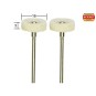 PRX-28803-Disc felt polisher, 16x3mm, 2 pieces Proxxon