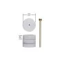 Elastic polishing disc, Ø 22 mm, 4 pieces + 1 rod Proxxon PRX-28296-Elastic polishing disc, Ø 22 mm, 4 pieces + 1 rod Proxxon - PRX-28296