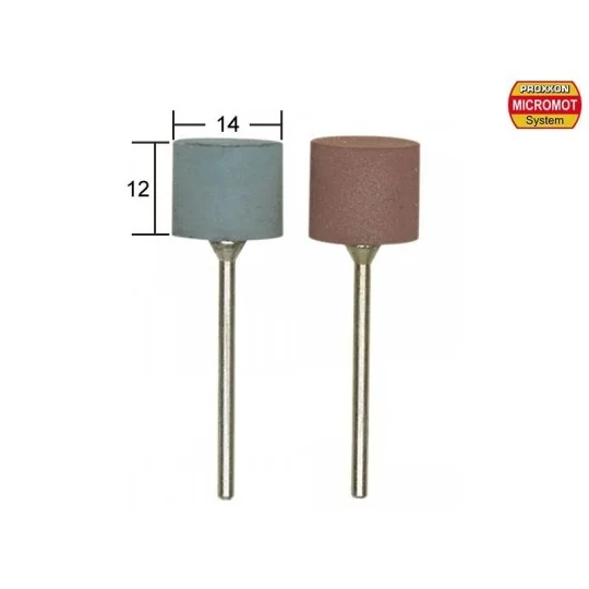 PRX-28295-Polissoirs élastiques cylindriques, Ø 14mm, 2 pièces Proxxon