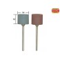PRX-28295-Polissoirs élastiques cylindriques, Ø 14mm, 2 pièces Proxxon