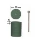 Meules en carbure de silicium, forme disque, Ø 22mm (x10) + 1 tige Proxxon Proxxon PRX-28304 - 1 PRX-28304-Meules en carbure de silicium, forme disque, Ø 22mm (x10) + 1 tige Proxxon - PRX-28304