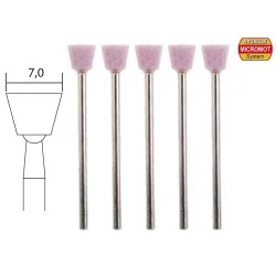 Meules en corindon, Ø 7mm (x5) Proxxon Proxxon PRX-28778 - 1