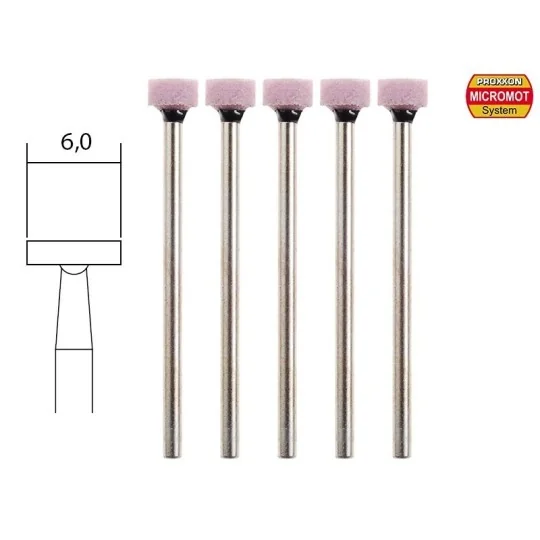 PRX-28776-Meules en corindon, Ø 6mm (x5) Proxxon - PRX-28776