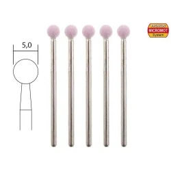 Corundum wheels, Ø 5mm (x5) Proxxon - PRX-28772