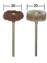 Nylon non-woven sanding brushes, 20mm Proxxon - PRX-28282