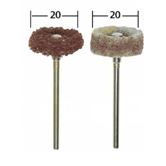 Proxxon 20mm Nylon Non-Woven Sanding Brushes PRX-28282-Proxxon 20mm Nylon Non-Woven Sanding Brushes - PRX-28282