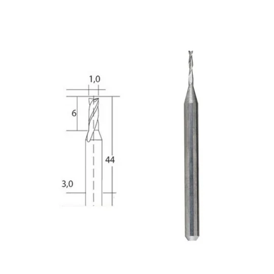 PRX-28758-Proxxon 1mm diameter carbide end mill
