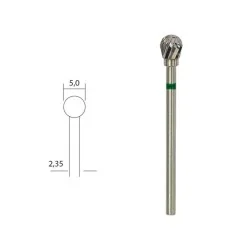 Hard metal cutter Ø 5mm round head Proxxon - PRX-28760