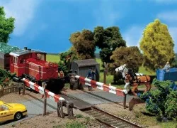 Faller 120173 Model Kit, Non-Motorized Level Crossing