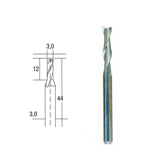 PRX-28761-Proxxon 3mm diameter carbide end mill