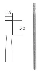 Embout de meulage diamanté cylindrique Ø 1,8 mm Proxxon Proxxon PRX-28240 - 1