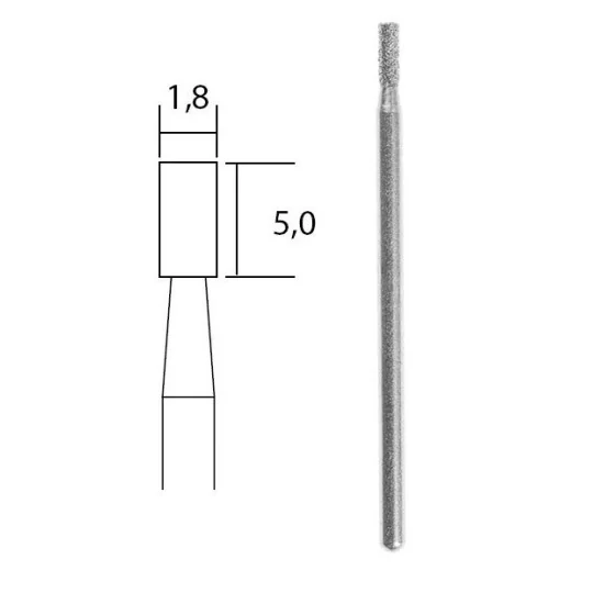 Proxxon cylindrical diamond grinding bit Ø 1.8 mm - PRX-28240 PRX-28240-Proxxon cylindrical diamond grinding bit Ø 1.8 mm - PRX-28240