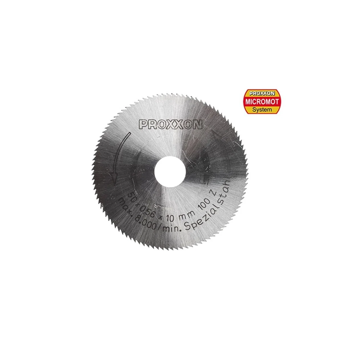 50mm spring steel saw blade, 100 teeth Proxxon