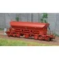 Ree Models WB677 Ballast Hopper Wagon F70 Uas, SNCF, Era IV-V WB-677-Ree Models WB677 Ballast Hopper Wagon F70 Uas, SNCF, Era IV-V