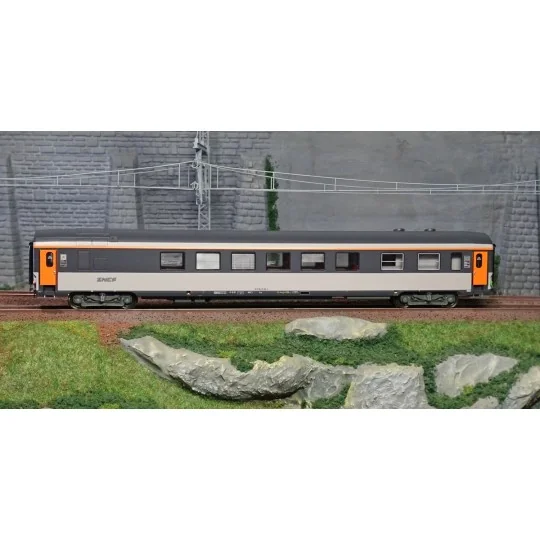 Lsm_40341-LS Models 40341 Vru-Sru Club 34 Passenger Car, Corail, Noodle Logo, with Restaurant Car Panel