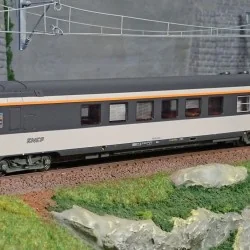LS Models 40342 Vru-Sru Club 34 Passenger Car, Corail, Noodle Logo,...