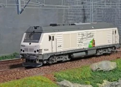 Os.Kar OS7504DCCS BB 75024 diesel locomotive, ETF, Baie de Somme, l...