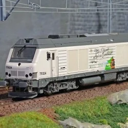 Os.Kar OS7504 Locomotive diesel BB 75024, ETF, Baie de Somme, édition limitée 50 ans du CFBS Os.Kar International Os.Kar_OS7504 