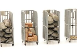 Artitec 387.446 Postal service rolling carts (x4) - Artitec - Arti_...