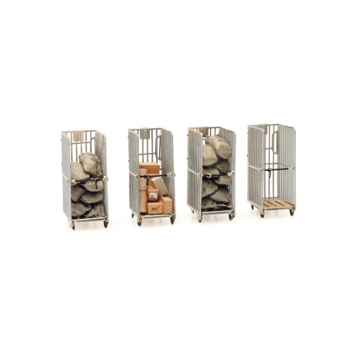 Artitec 387.446 Chariots roulants service postal (x4) Artitec Arti_387.446 - 1