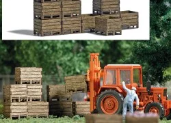 Busch 1980 Set of large harvest crates - Busch - Busch_1980