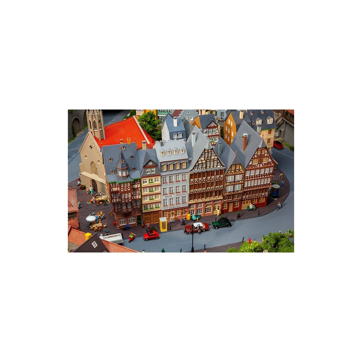 Faller 190077 Maquette, Coffret promotionnel Maisons urbaines Römerberg Est Faller Faller_190077 - 1