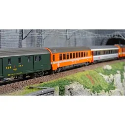 Models World 1806 Set of 8 Cars Paris-Basel-Zurich EC 114/115 Cross...