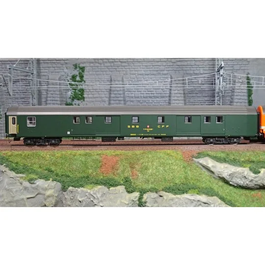 MW_1806-Models Word 1806 Set de 8 Voitures Paris-Bâle-Zurich EC 114/115 Arbalète (1994-1998) SSB / CFF