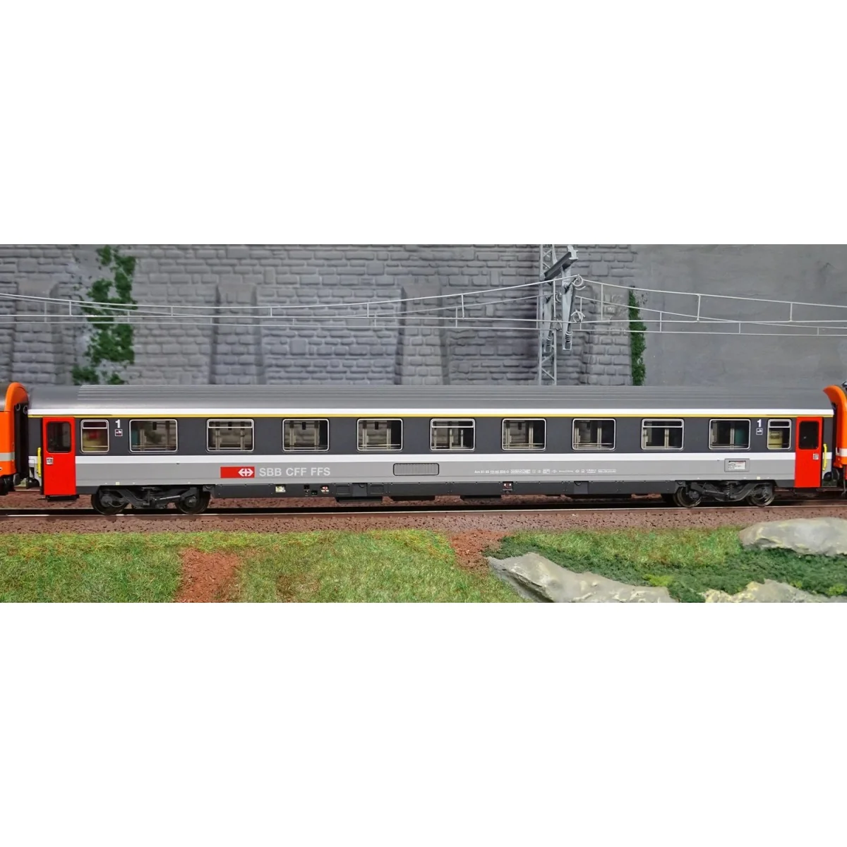 Models World 1806 Set of 8 Cars Paris-Basel-Zurich EC 114/115 Cross...