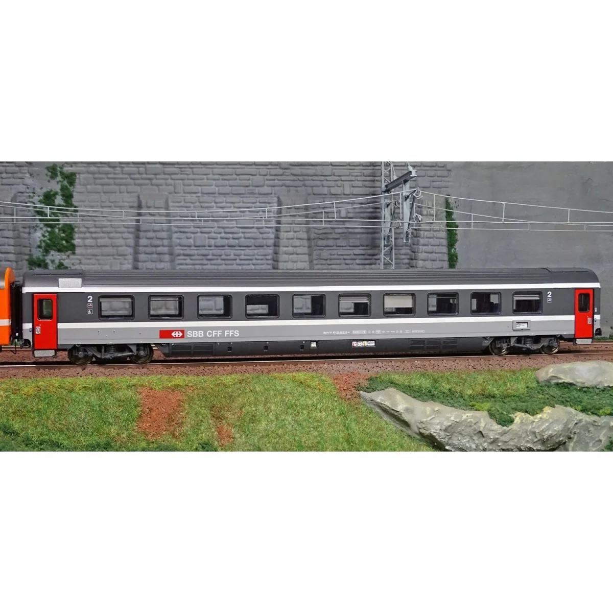 Models World 1806 Set of 8 Cars Paris-Basel-Zurich EC 114/115 Cross...