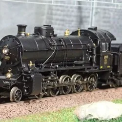 Trix 25252 Steam locomotive with separate tender C 5/6, SBB, digita...