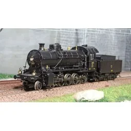 Trix 25252 Steam locomotive with separate tender C 5/6, SBB, digita...