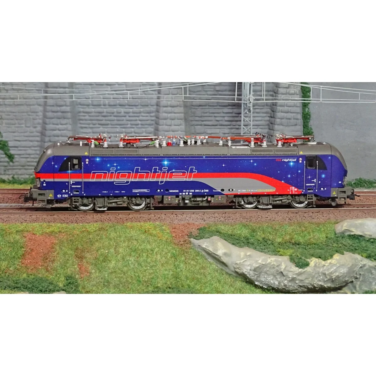 Roco 71976 Electric locomotive 1293 200-2 "Nightjet", ÖBB, digital ...
