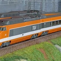 Ree Modeles TGV001 Set de 5 éléments TGV PSE Rame Origine N°69, SNCF Ree Modeles TGV-001 - 1