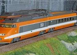 Ree Modeles TGV001 Set of 5 TGV PSE Trainset (Original Trainset No....