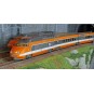 TGV-001-Ree Modeles TGV001 Set of 5 TGV PSE Trainset (Original Trainset No. 69), SNCF