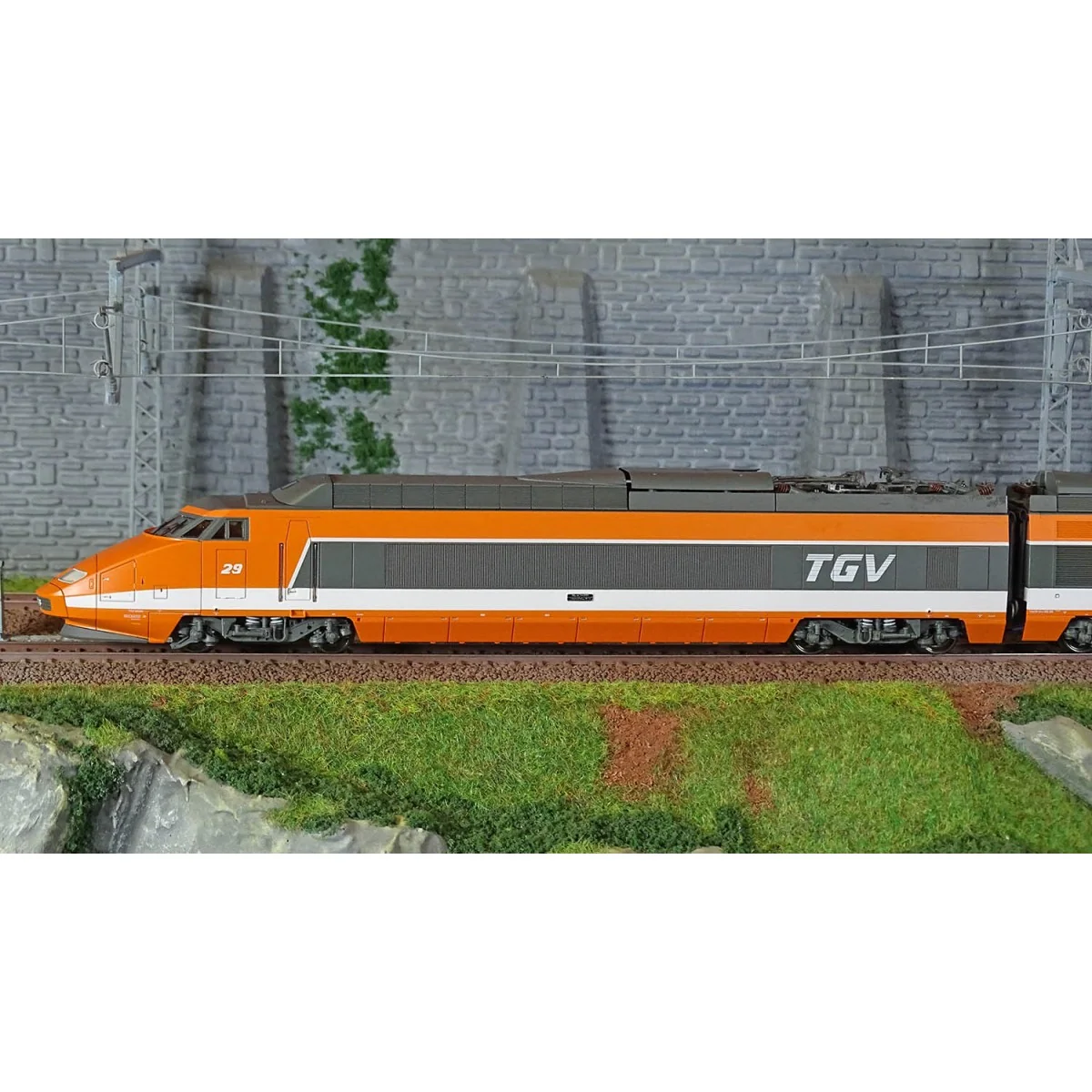 Ree Modeles TGV001 Set of 5 TGV PSE Trainset (Original Trainset No....