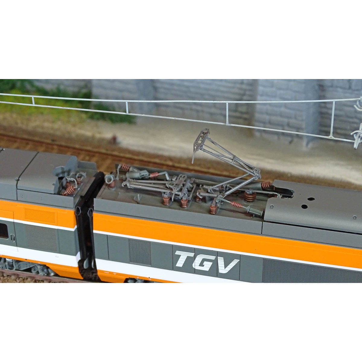 Ree Modeles TGV001 Set of 5 TGV PSE Trainset (Original Trainset No....