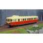 MB-162-Ree Modeles MB162 X 2825 railcar, original version, red and cream, Toulouse, SNCF