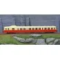 MB-162-Ree Modeles MB162 Autorail X 2825 version d’origine, Rouge et Crème, Toulouse, SNCF