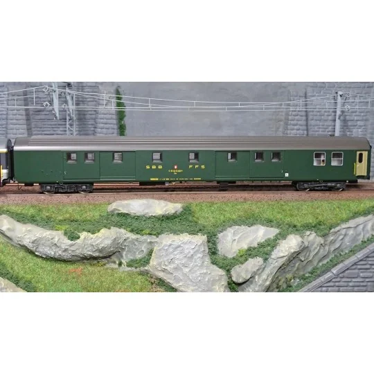 MW_1803-Models Word 1803 Set de 7 Voitures EC 97 Iris, SBB, Strasbourg - Zurich