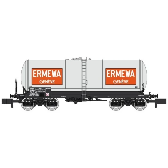 REE Modeles NW223 ANF Tank Wagon, Wine Transport, SNCF, ERMEWA-GENE... NW-223-REE Modeles NW223 ANF Tank Wagon, Wine Transport, SNCF, ERMEWA-GENEVE, N- 1/160