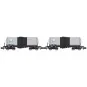 NW-230-REE Modeles NW230 Set of 2 ANF tank wagons, Lubricant Transport, SNCF, MILLET, N- 1/160