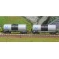REE Modeles NW230 Set de 2 wagons citernes ANF, Transport de Lubrifiants, SNCF, MILLET, N- 1/160 Ree Modeles NW-230 - 2 NW-230-REE Modeles NW230 Set de 2 wagons citernes ANF, Transport de Lubrifiants, SNCF, MILLET, N- 1/160