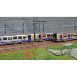 LS Models 41209 Set of 3 Vtu coaches: VTU, A10tu PLC + B11tu + B11t...
