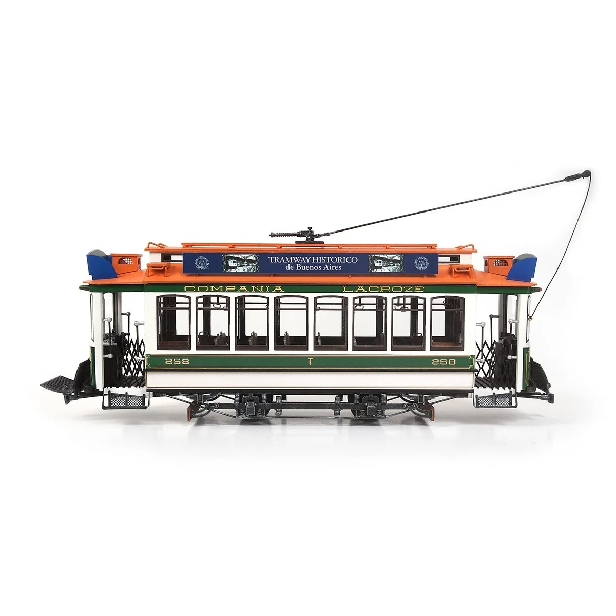 Buenos Aires Tram 1/24 OchCre Metal Wood Construction Kit - 53011