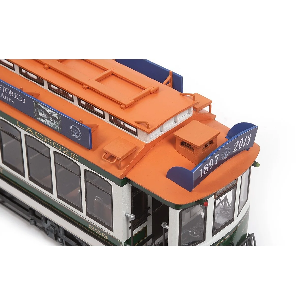 OcCre 53011 Tram Buenos Aires 1/24 kit construction bois métal OcCre 53011 - 13