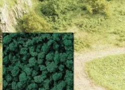 Busch 7363 Foam flocking, dark green bush