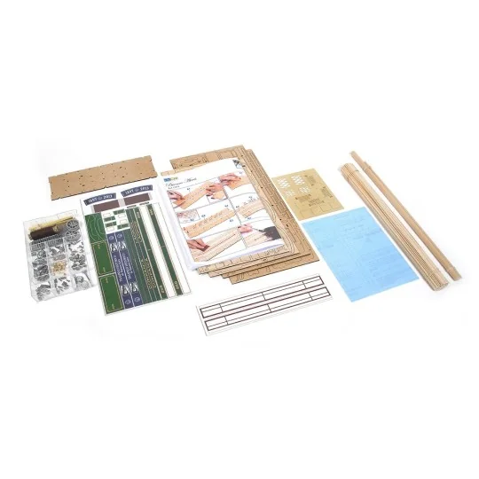 53011-OcCre 53011 Buenos Aires Tram 1/24 scale wood and metal construction kit